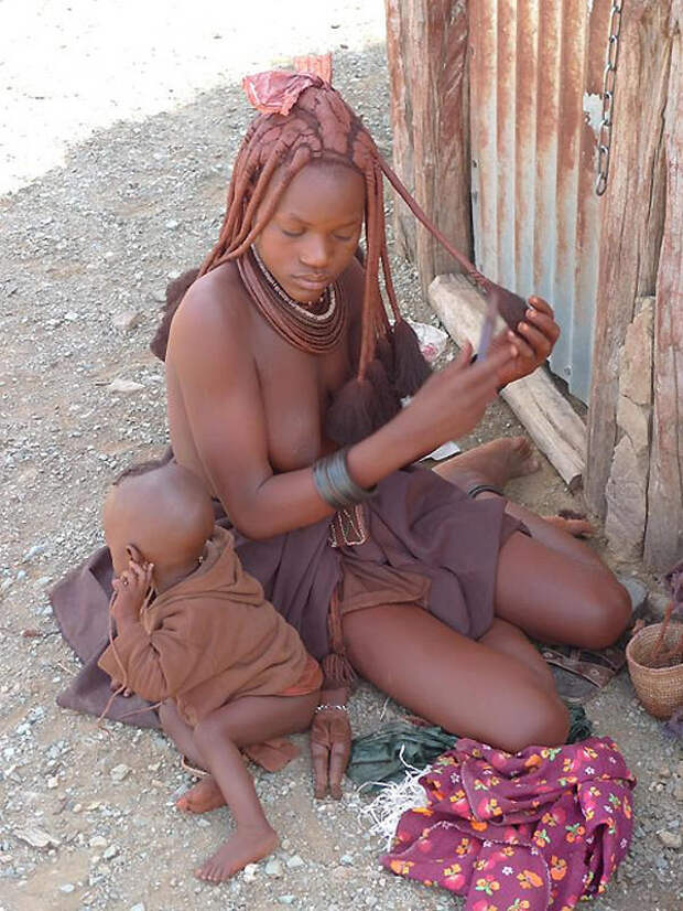 Красивое племя Химба из Намибии занимательная этнография, племена