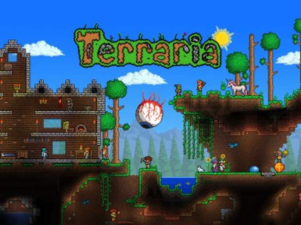 Легендарная песочница Terraria появилась на Windows 10
