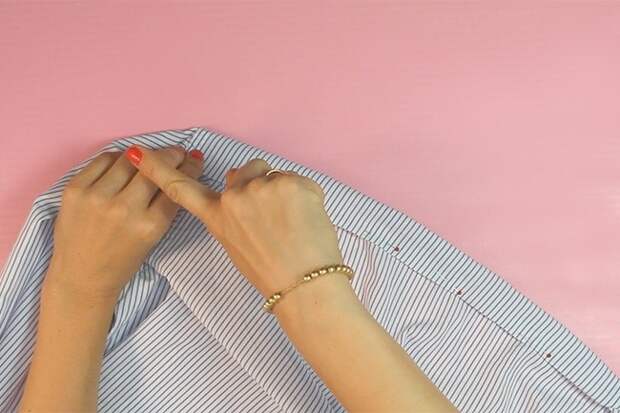 Превращаем простые рубашки в очаровательные женские блузки