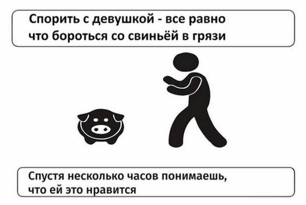 Народная мудрость о споре с женщинами
