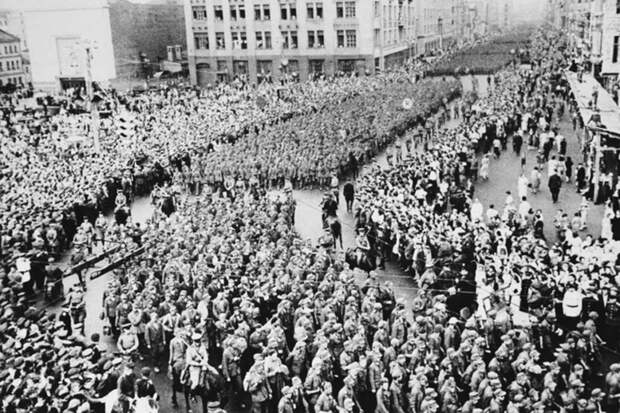 Парад унылых немцев. Как это было Парад унылых немцев. Как это было война 41-45, парад, пленные, ссср