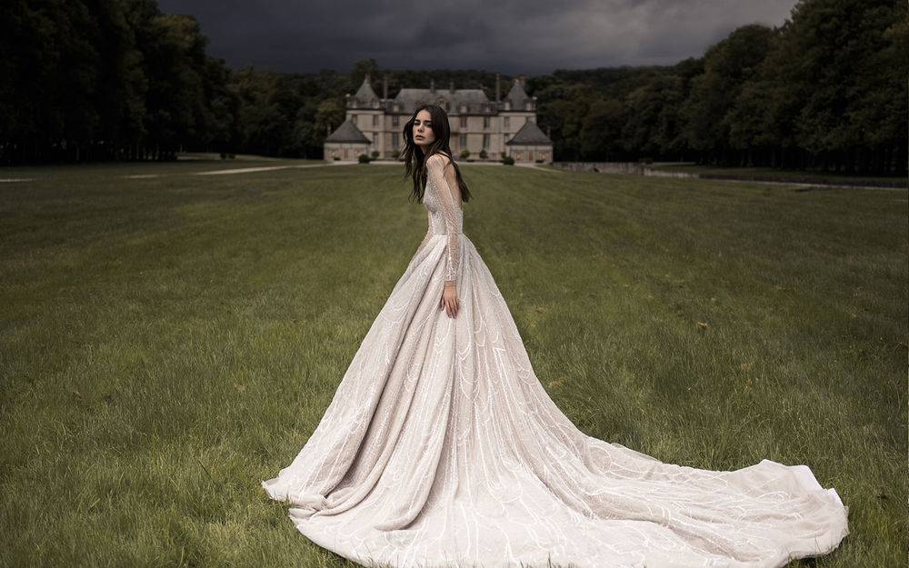 Paolo Sebastian Haute Couture осень-зима 2016-2017 -- прекрасные наряды с необыкновенной красоты отделкой. Просто шедевры!