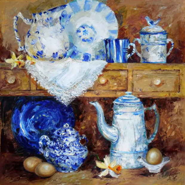 художник Елена Гагарина картины – 22