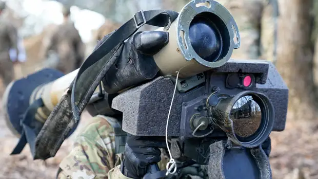 Украинские военные провели в Донбассе стрельбы из Javelin