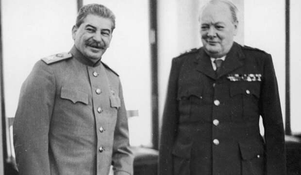 Исторические анекдоты: противостояние И. Сталина и У. Черчилля