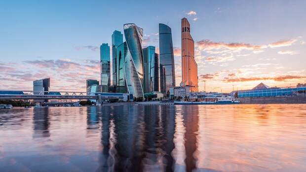Строительство Москва-сити, 1999 год Строительство Москва-сити, 1999 год