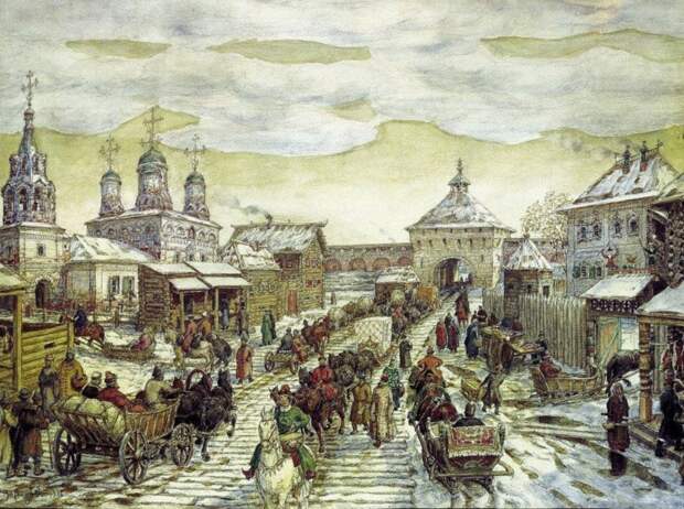 художник Аполлинарий Васнецов картины – 15