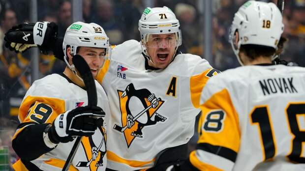 Америка не видела такого целых 4 года! Малкин и Кросби вернулись в плей-офф — им помог русский новичок «Питтсбурга»