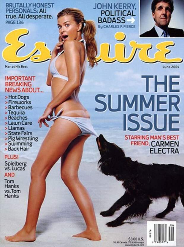 Эволюция женщин на обложке журнала Esquire (36 фото)