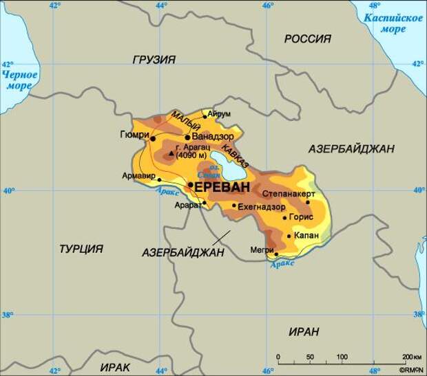 Армения расположена. Армения карта географическая. Армения с кем граничит на карте. Республика Армения карта. Ереван на карте Армении.