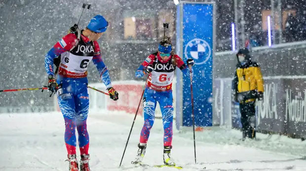 Павлова и Елисеев победили в пасьюте на Рождественской гонке