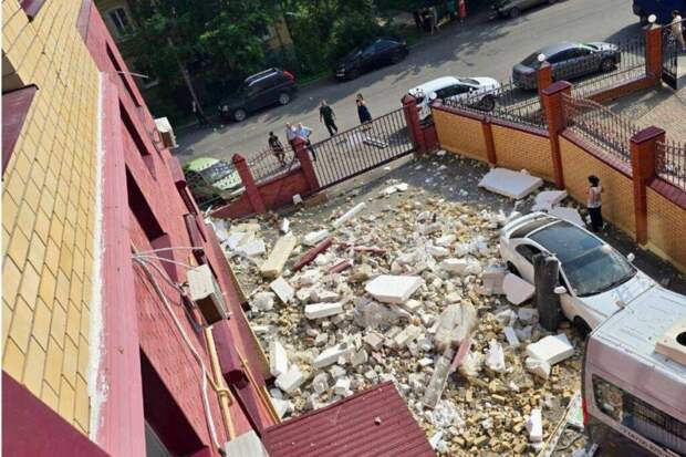 Взрыв газа прогремел в жилом доме в Курске