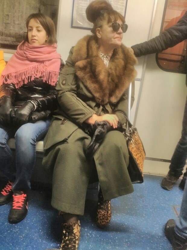 Модники из российского метрополитена