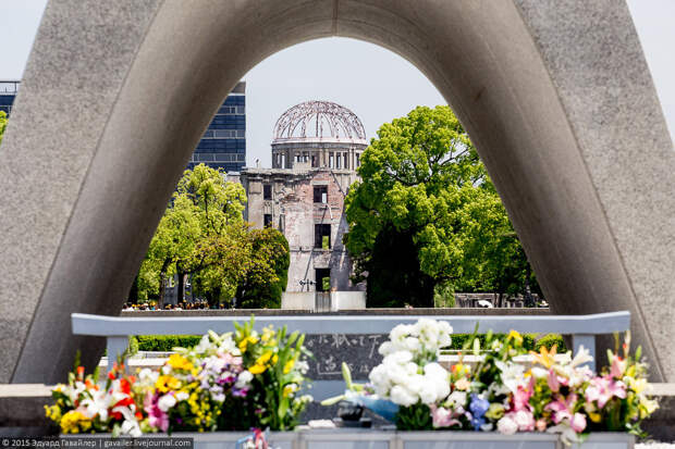 Хиросима после ядерной бомбардировки