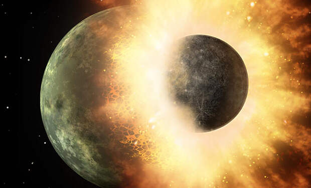 В глубинах Земли нашли остаточные части другой планеты размерами больше Луны. Она была поглощена миллиарды лет назад