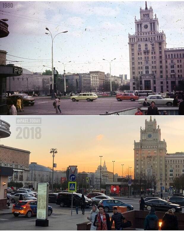 Москва было/стало 1980-е