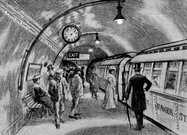 Лондонское метро начала ХХ века
