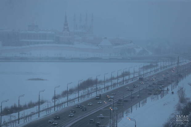 В Татарстане 18 февраля осадков не ожидается, на дорогах сохраняется гололедица