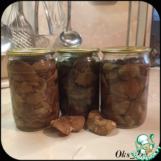 Опята, маринованные без гвоздики