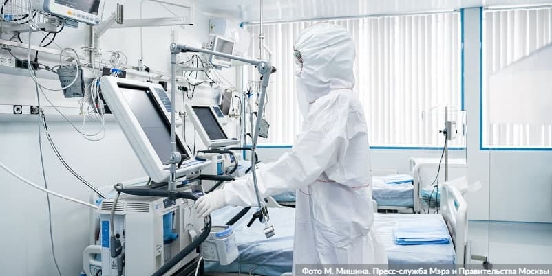 Собянин утвердил размер допвыплат лечащим COVID-19 медработникам. Фото: М. Мишин mos.ru