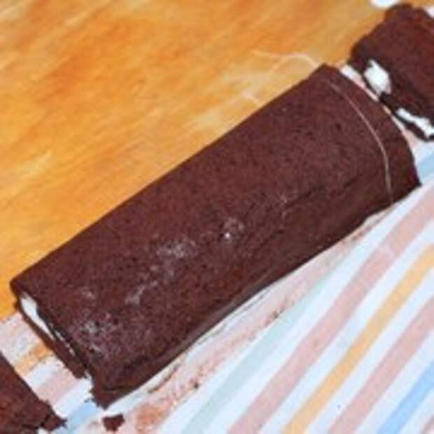 Пошаговое фото рецепта: Рулет Рука цыгана