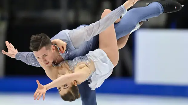 Опубликовано видео рекордного проката произвольной программы Мишиной и Галлямова