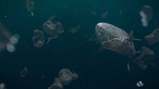 Гренландская акула 