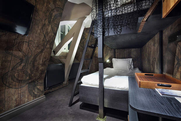 Потрясающий отель в морском стиле: Stora Hotellet в Умео (Швеция)