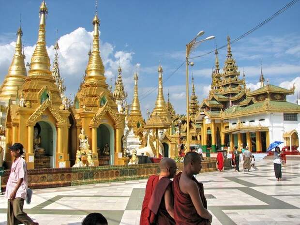 Пагода Шведагон (Shwedagon Pagoda). Мьямна