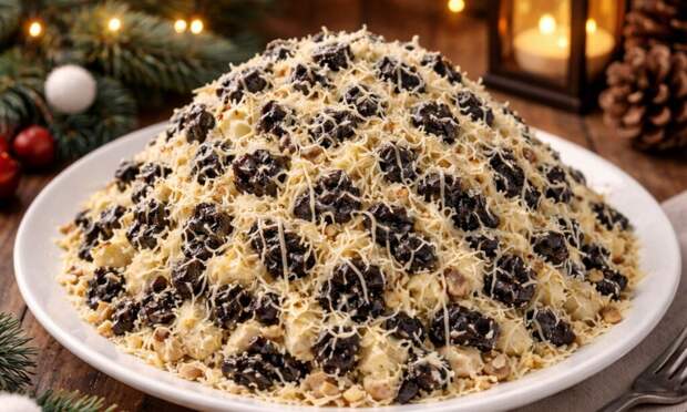 Всего несколько доступных продуктов, а результат — восторг гостей: новогодний салат «Графские развалины»