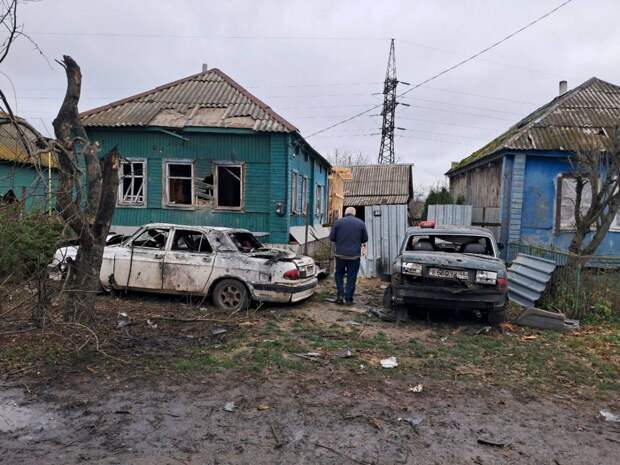 В Курской области идут восстановительные работы после атаки ВСУ на Льгов