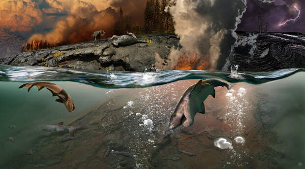 Ученые выяснили причину крупнейшего массового вымирания на Земле