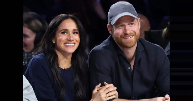 Меган Маркл и принц Гарри сходили на баскетбол