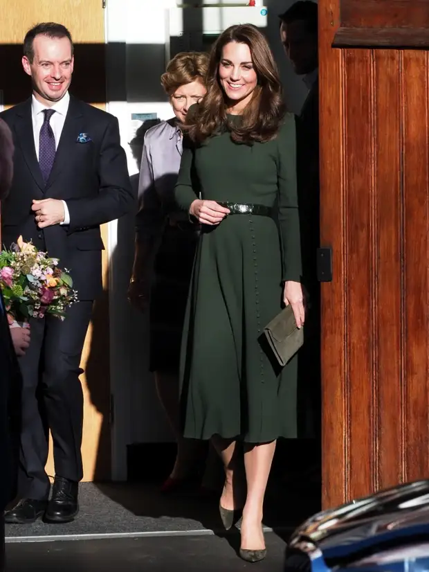 Кейт Миддлтон и принцесса Анна впервые вместе вышли в свет