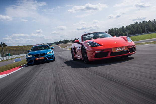 Битва года: Porsche 718 Boxster S vs BMW M2. Фото 11