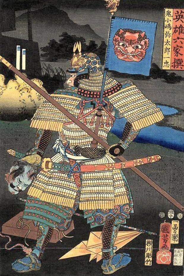 Шляпка, зонтик и лошадиный хвост - знамена самураев!