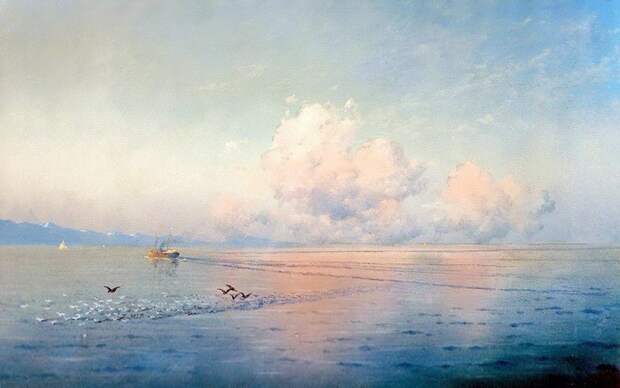 Встреча на кладбище, или «Штиль у крымских берегов» (1899)