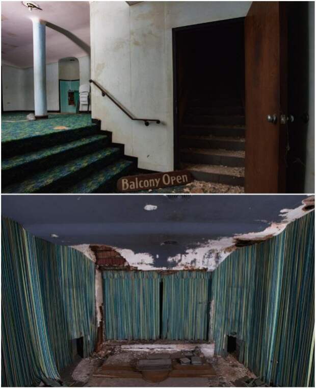 С 1970 по 1980-е гг. кинотеатр О'Дауда использовался религиозной общиной (Флоренс, Южная Каролина. С 1970 по 1980-е гг. кинотеатр О'Дауда использовался религиозной общиной (Флоренс, Южная Каролина.