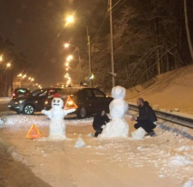 Пока ждут полицию после ДТП Пока ждут полицию после ДТП