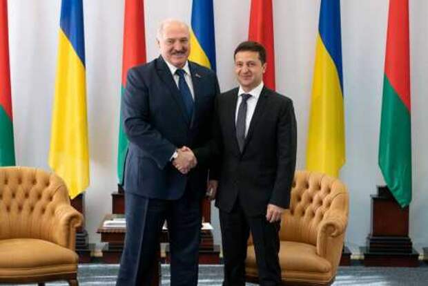 Украина все больше поворачивается спиной к Белоруссии Лукашенко и Зеленский