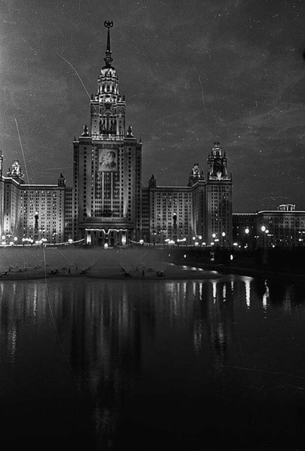 Москва довоенная, Москва послевоенная СССР, история