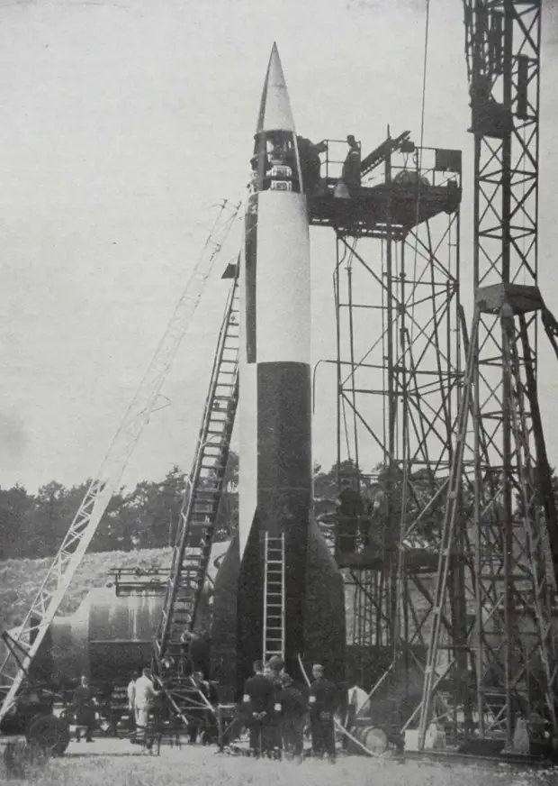 Фау-2 - баллистическая ракета Гитлера