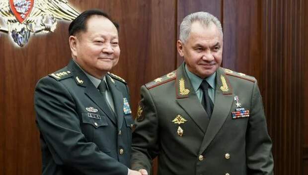 Чжан Юся и Сергей Шойгу