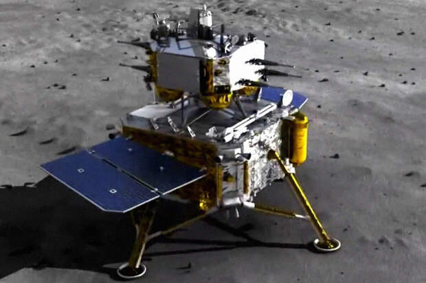 Посадочный модуль аппарата из Китая совершил посадку на обратной стороне Луны