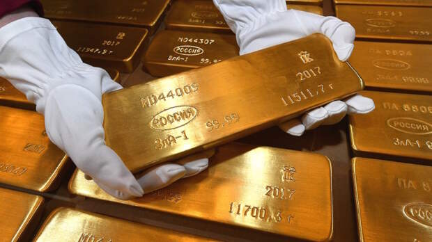 Золотые резервы России обновили исторический максимум
