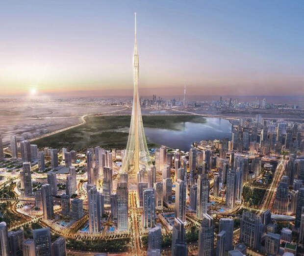 Новый дубайский небоскреб будет выше Бурдж-Халифы богатство, видео, дубай, здания, строительство