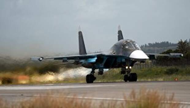 Российский истребитель Су-34. Архивное фото