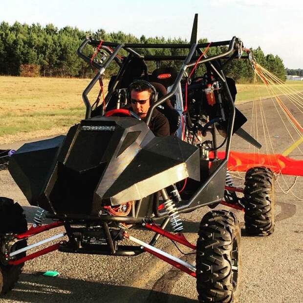 Весьма любопытный гибрид Parajet Skycar.