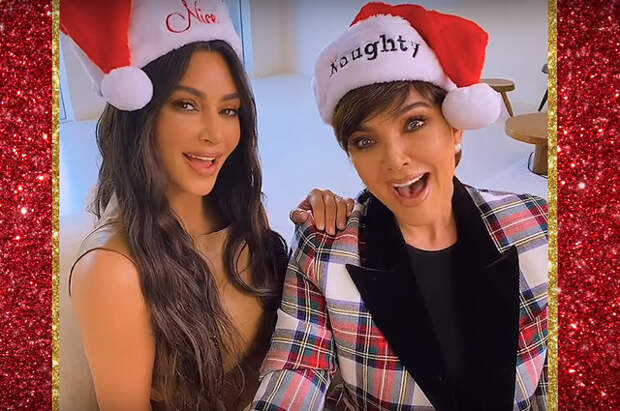 Ким Кардашьян, Райан Рейнольдс, Кэти Перри и другие звезды снялись в клипе Мэрайи Кэри All I Want for Christmas Is You