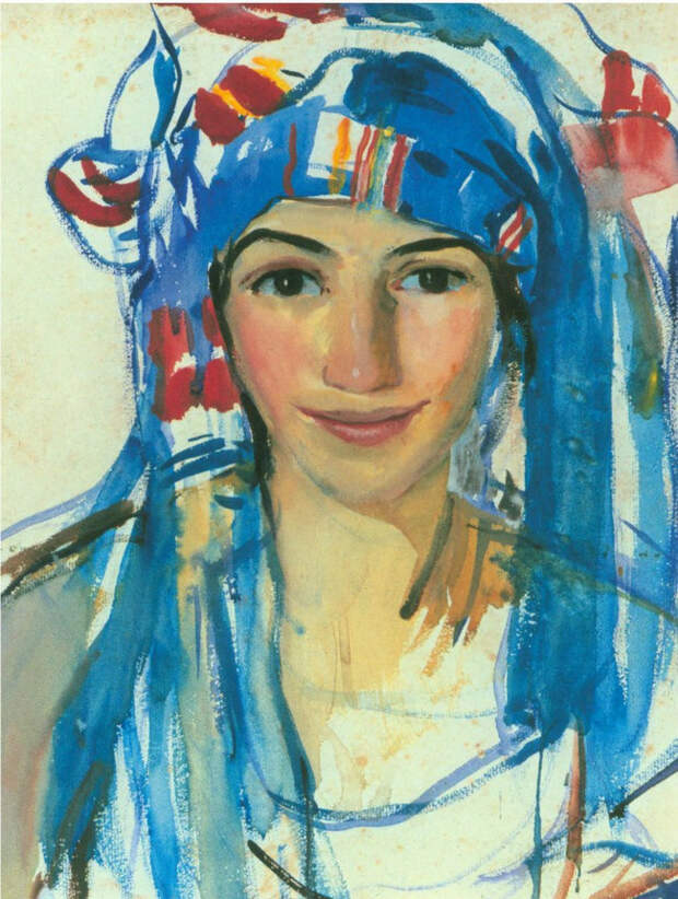 В студии. Париж. 1905-1906